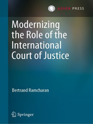 cover image of Modernizing the Role of the International Court of Justice